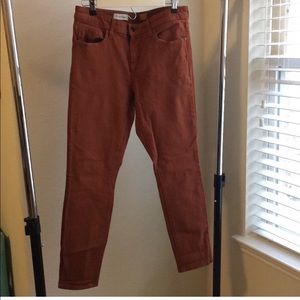 Women’s Dark Khaki Skinny Jeans
